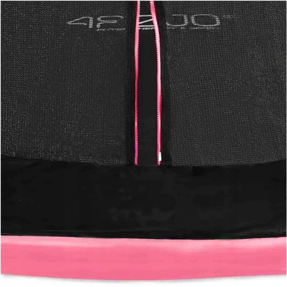 Батут із внутрішньою сіткою Premium 4FIZJO 4FJ0604, 10FT 312 см, Black/Pink