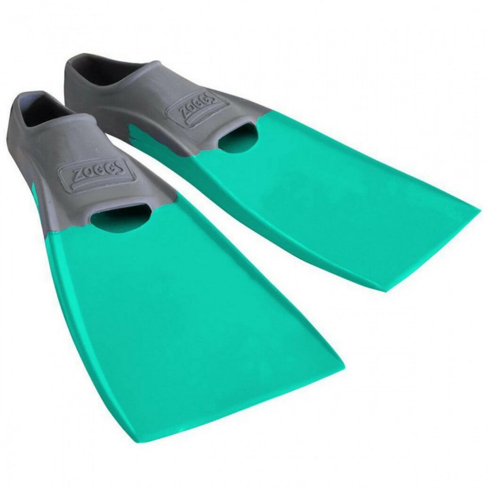 Ласты для плавания Long Blade Rubber Zoggs 465213.GYAQ.11-12 бирюзовые 45/46