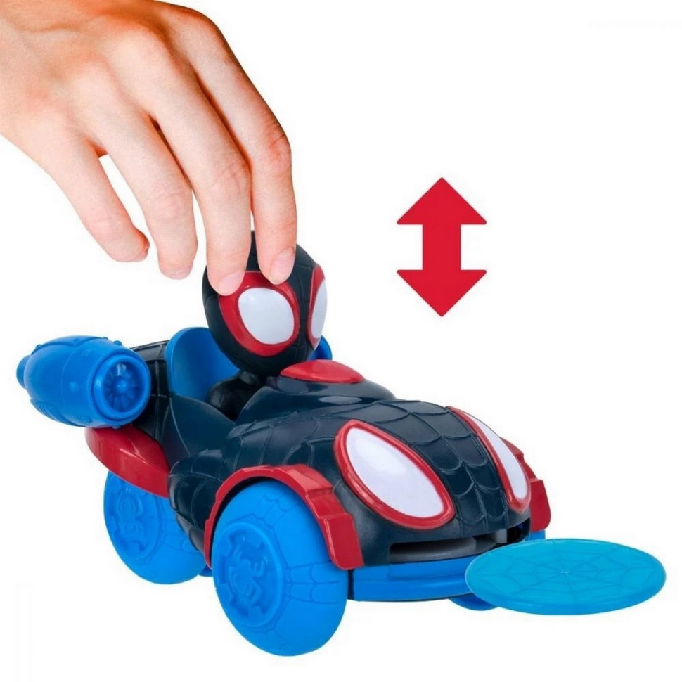 Машинка Spidey Little Vehicle Disc Dashers Miles Morales Майлз Моралес SNF0010