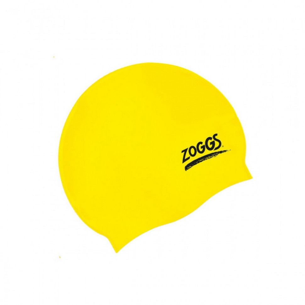 Шапочка для плавания Silicone Cap Zoggs 300776 желтая