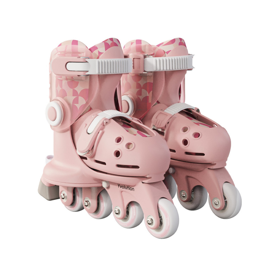Ролики Yvolution Switch Skates Рожеві YR25P4