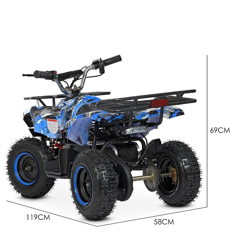 Дитячий електроквадроцикл Bambi Racer HB-EATV800AS-4(MP3) до 65 кг