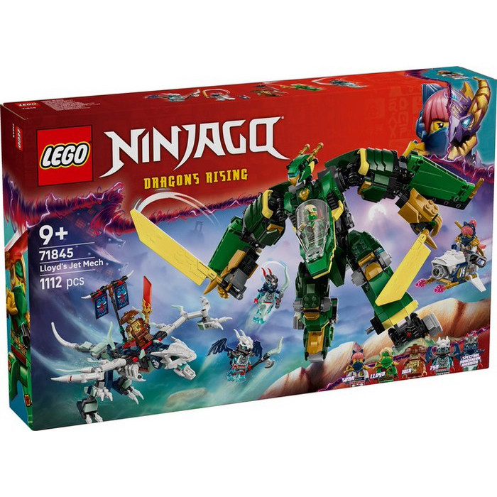 Конструктор Ninjago Реактивний робот Ллойда LEGO 71845, 1112 деталей