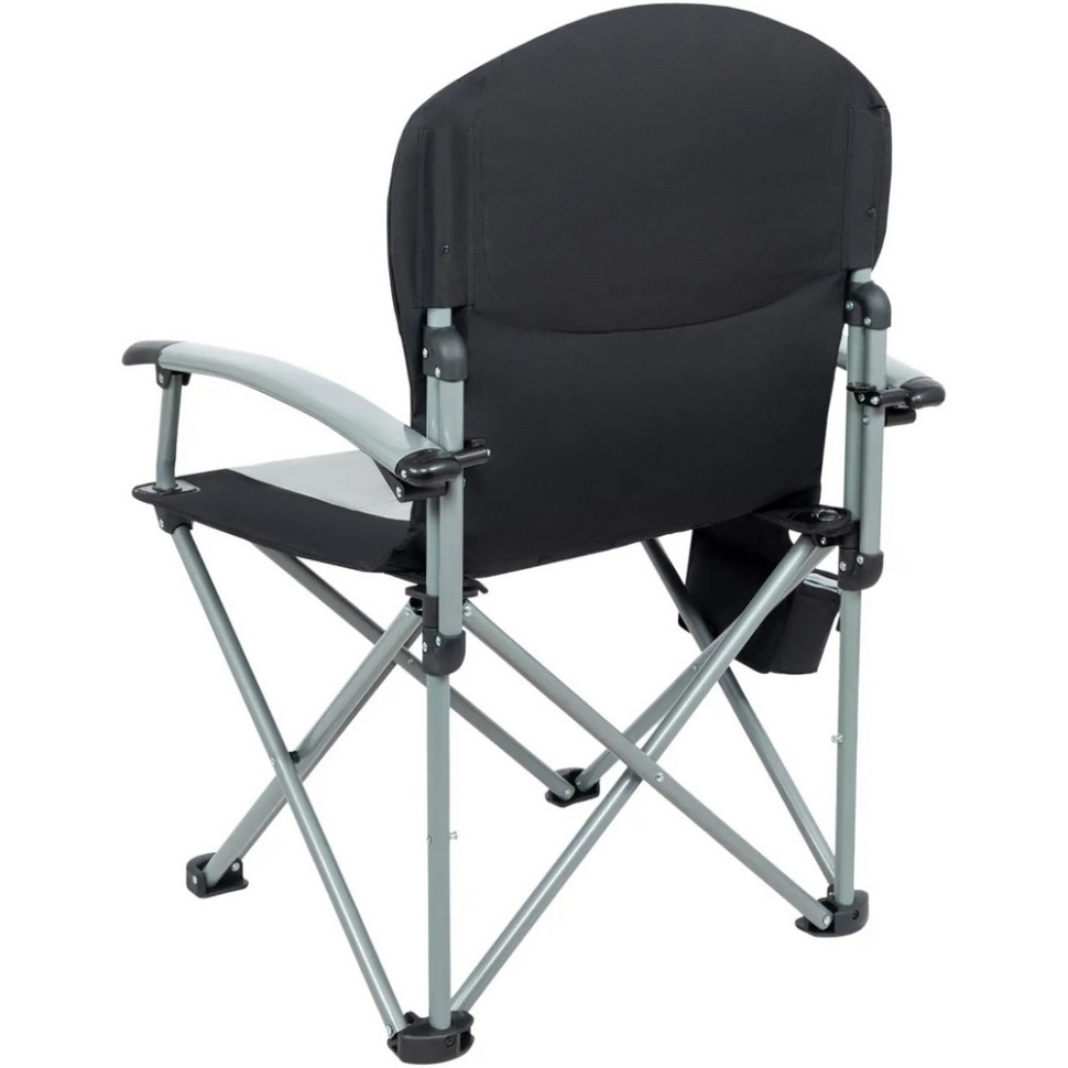 Крісло туристичне Conifer KingCamp KC3987_BLACK/MEDIUMGREY, до 160 кг