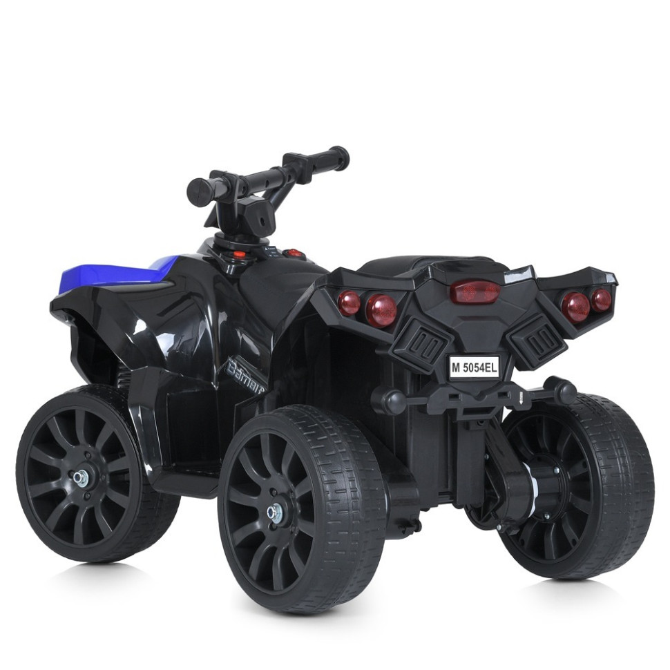 Квадроцикл Bambi Racer M 5054EL-4, 2мотора 45W, 1аккум6V4,5AH, муз, свет, EVA, кожа