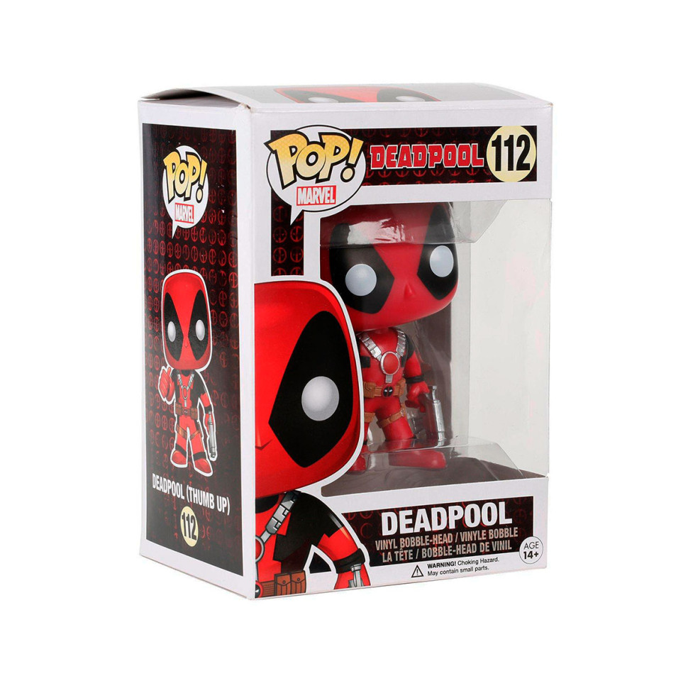 Игровая фигурка Funko POP! Дэдпул с большим пальцем вверх Funko 7487