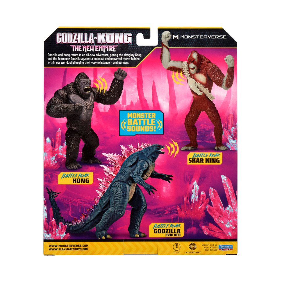 Фигурка Годзилла готова к бою Godzilla vs. Kong 35506 со звуком
