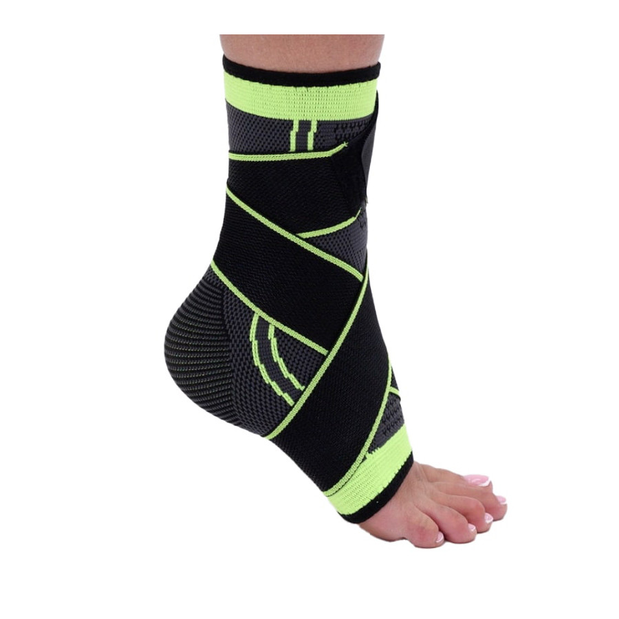 Бандаж на голеностоп 3D Compressive ankle support with strap MadMax MFA-285_L 1 шт L