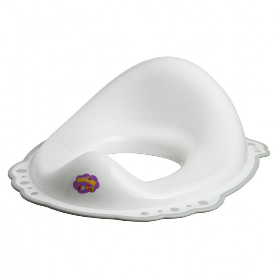 Накладка на унітаз Baby 2K Maltex 7224_01 white-grey