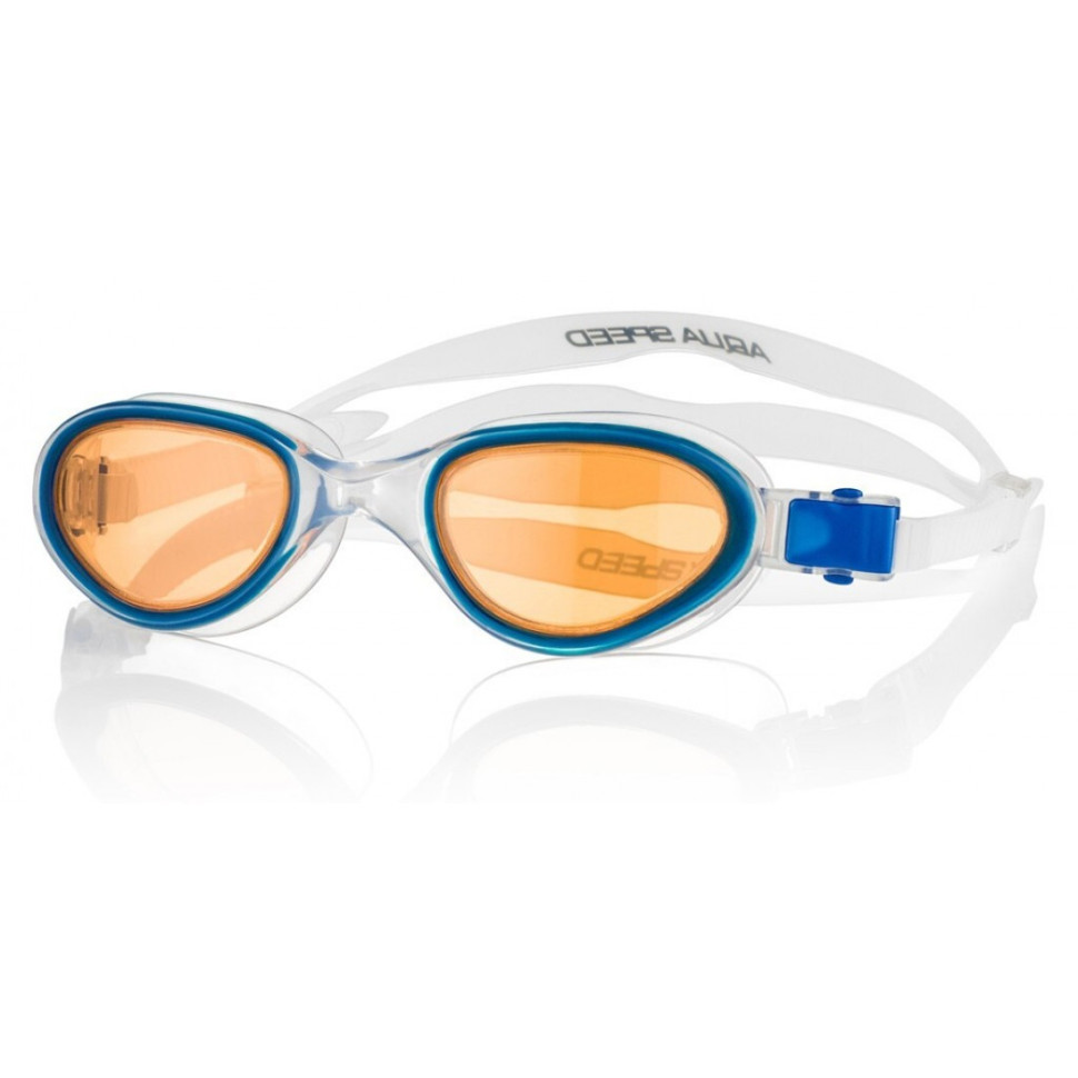 Окуляри для плавання X-PRO 6667 Aqua Speed 087-14 синій, прозорий, OSFM