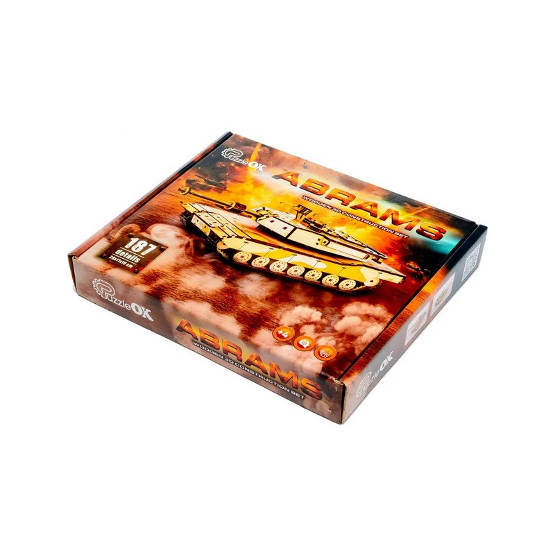 Дерев'яний 3D конструктор 