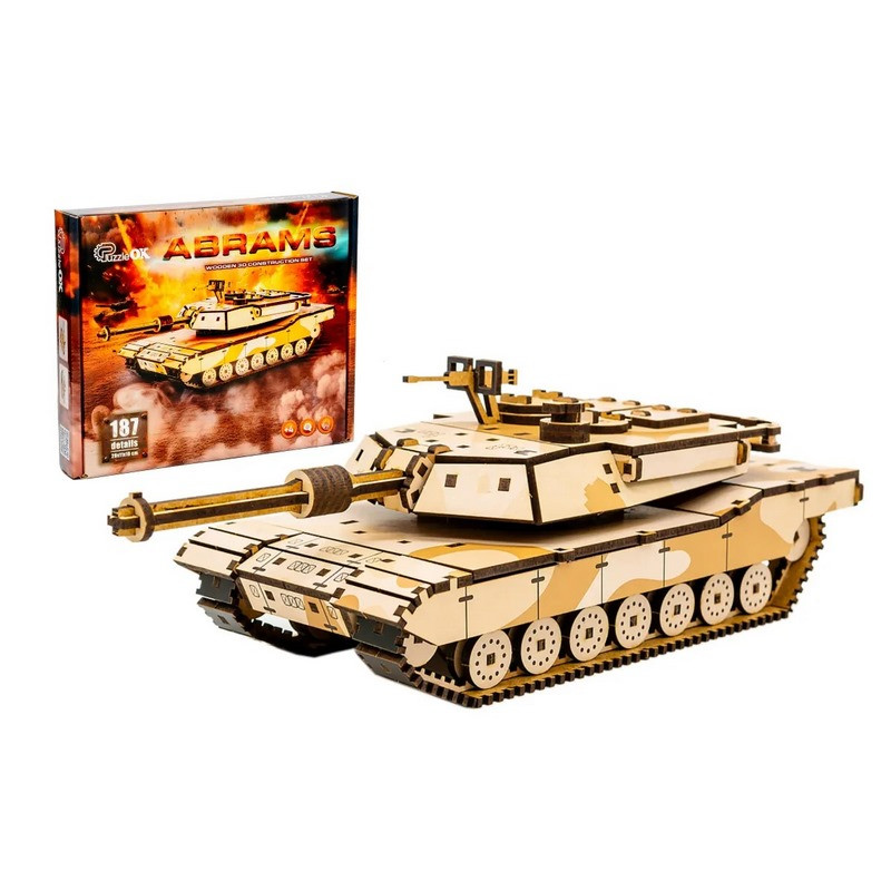 Дерев'яний 3D конструктор 