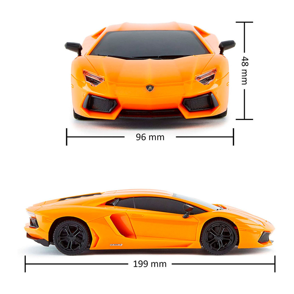 Автомобиль на радиоуправлении LAMBORGHINI AVENTADOR LP 700-4 KS DRIVE 124GLBO светятся фары