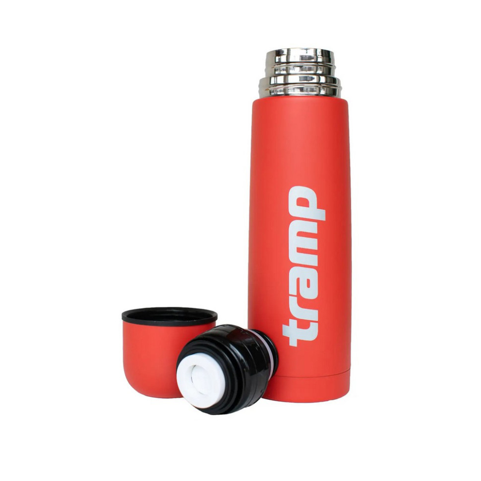 Термос Basic Tramp UTRC-113-red объем 1 л, нержавеющая сталь