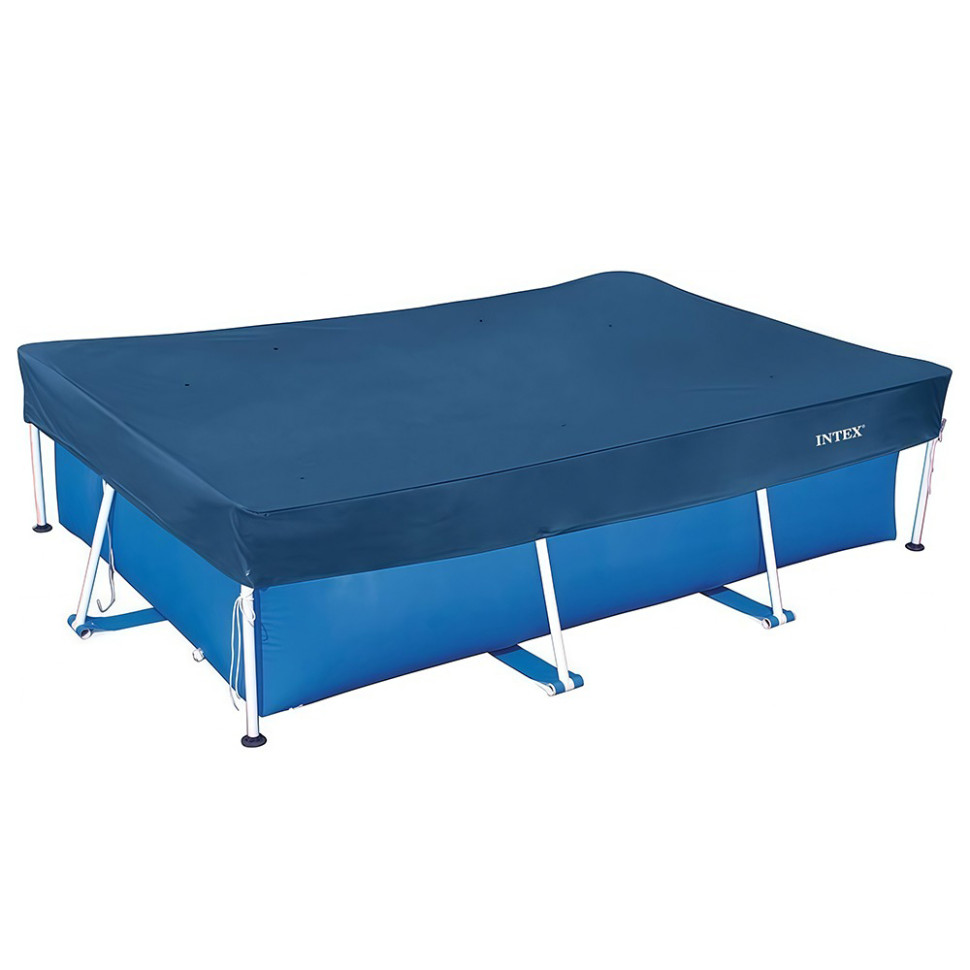 Тент-чехол для каркасного бассейна Intex 28080 размер 450х220 см