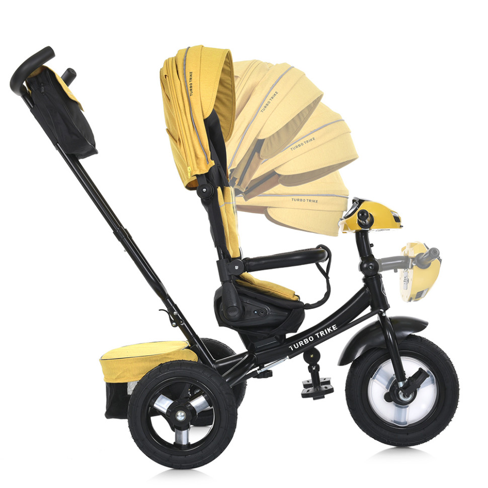 Детский трехколесный велосипед Turbotrike MT 1007-10 желтый