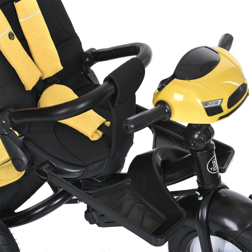 Детский трехколесный велосипед Turbotrike MT 1007-10 желтый