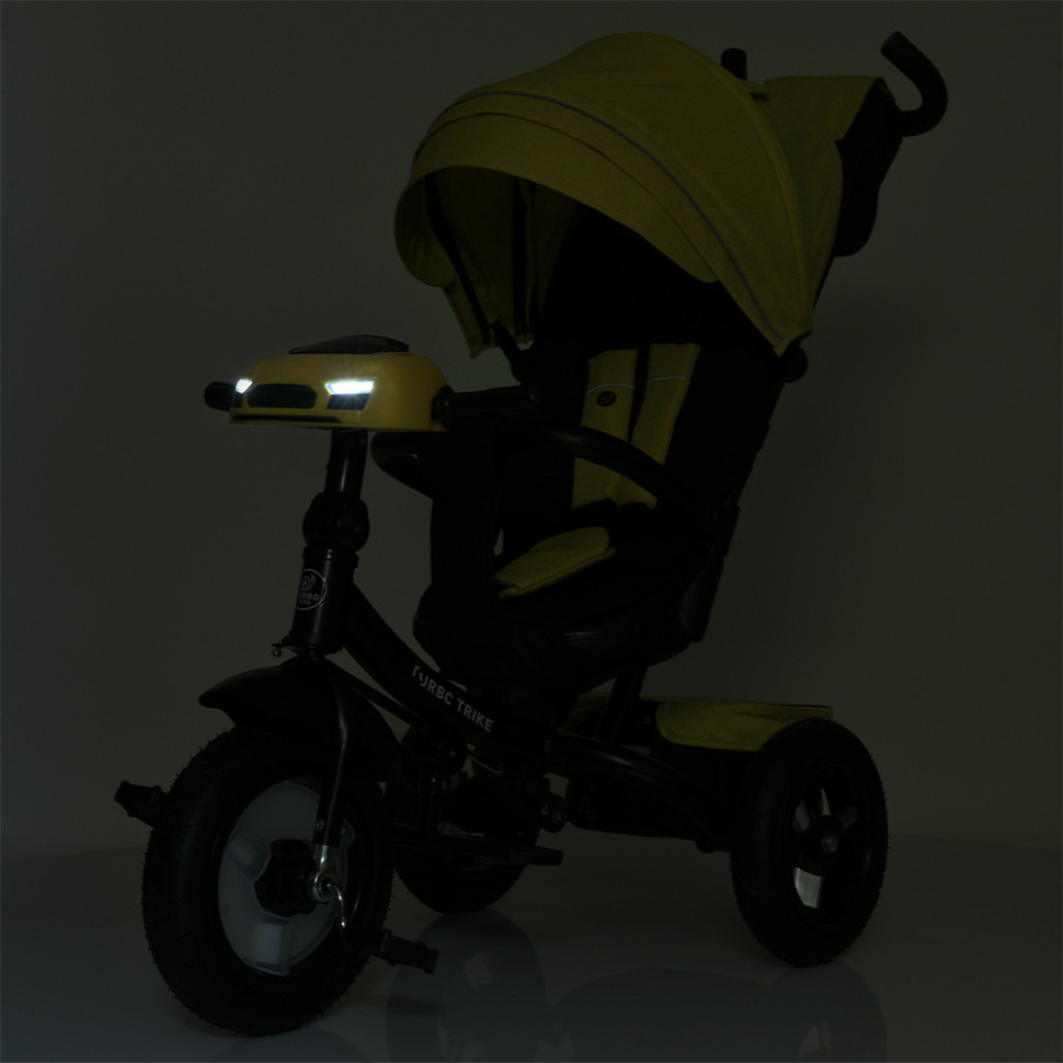 Детский трехколесный велосипед Turbotrike MT 1007-10 желтый