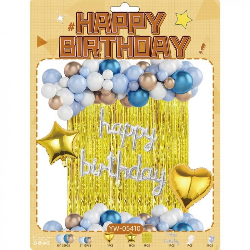 Набір повітряних куль для створення фотозони-арки Bambi YW-05410, 56 штук