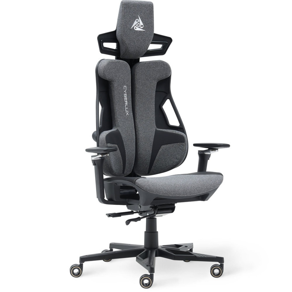 Геймерское кресло V10 Fabric Cyberlux GM-V10 FG, Grey