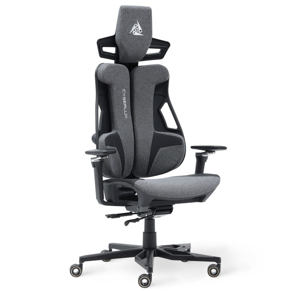 Геймерское кресло V10 Fabric Cyberlux GM-V10 FG, Grey