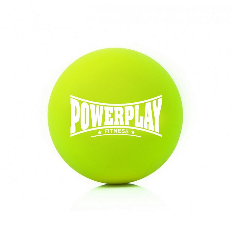 Масажний силіконовий м'яч PP-4354 Silicone Lacrosse Ball PowerPlay PP-4354_Green