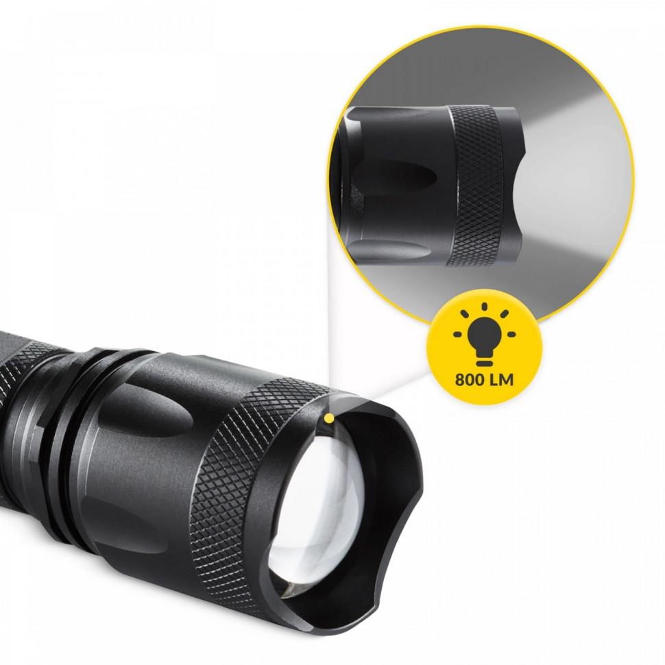 Ліхтар ручний Mountain Goat P-5907739318329 Black 800 люмен