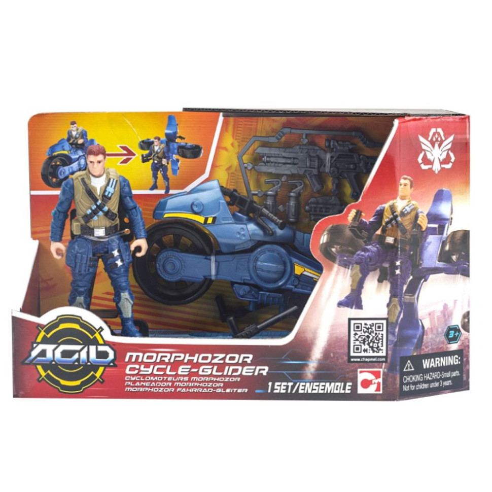 Игровой Набор МорфоЗор Мотопланер A.C.I.D. 535001 с оружием