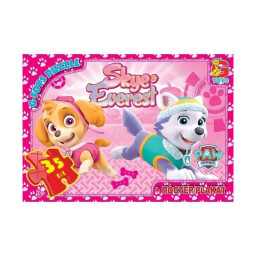 Пазл дитячий "Щенячий патруль" G-Toys PW0844, 35 елементів