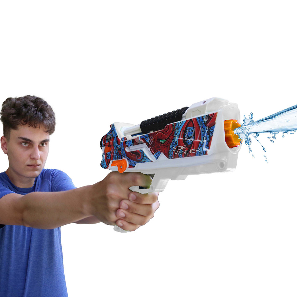 Игрушечный водный бластер SIDE WINDER Zing ZG658 серии «Hydro Force» 