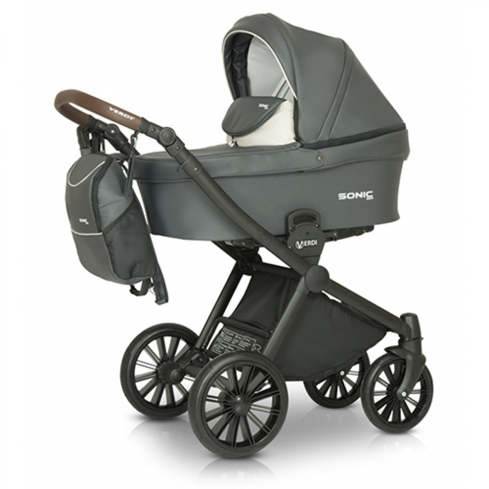 Коляска универсальная 3 в 1 Verdi Sonic Soft 9023-VSS-05 графит