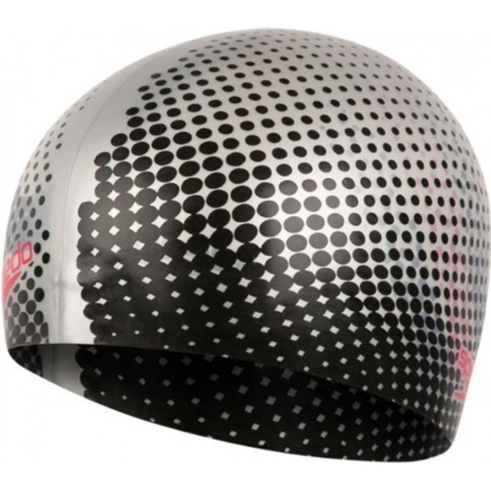 Шапка для плавання REV MOUD SILC CAP AU Speedo 8-09337D668 сріблястий, чорний, OSFM