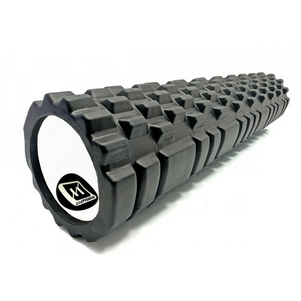 Массажный роллер Grid Roller v.3.1 EasyFit EF-2037-BK 60 см, черный