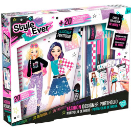 Набір для творчості Style 4 Ever "Портфоліо дизайнера" CanalToys OFG285, 20 моделей