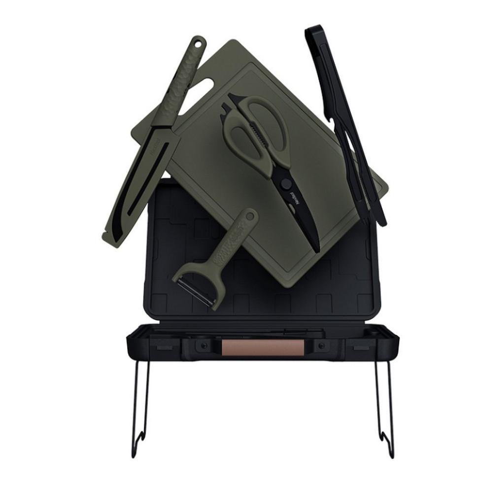 Набір для барбекю Barbecue Tool Set NexTool NE20261 у кейсі