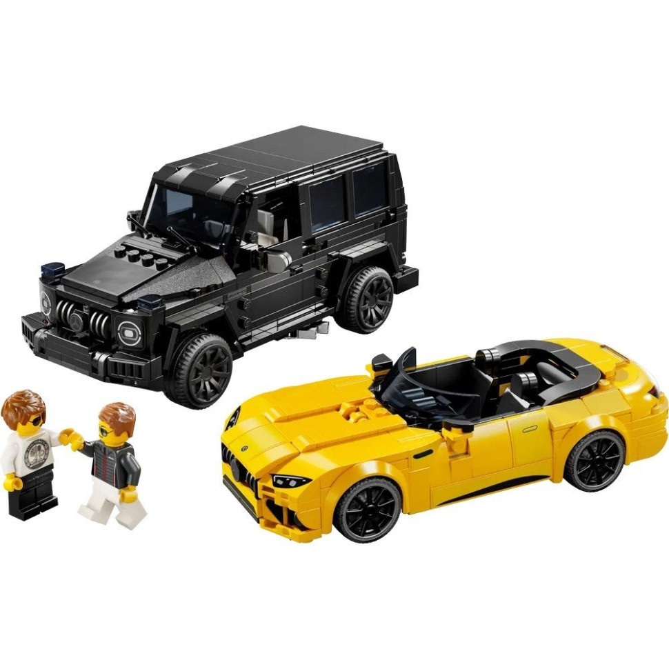 Конструктор «Mercedes-AMG G 63 и Mercedes-AMG SL 63» LEGO 76924, 808 деталей