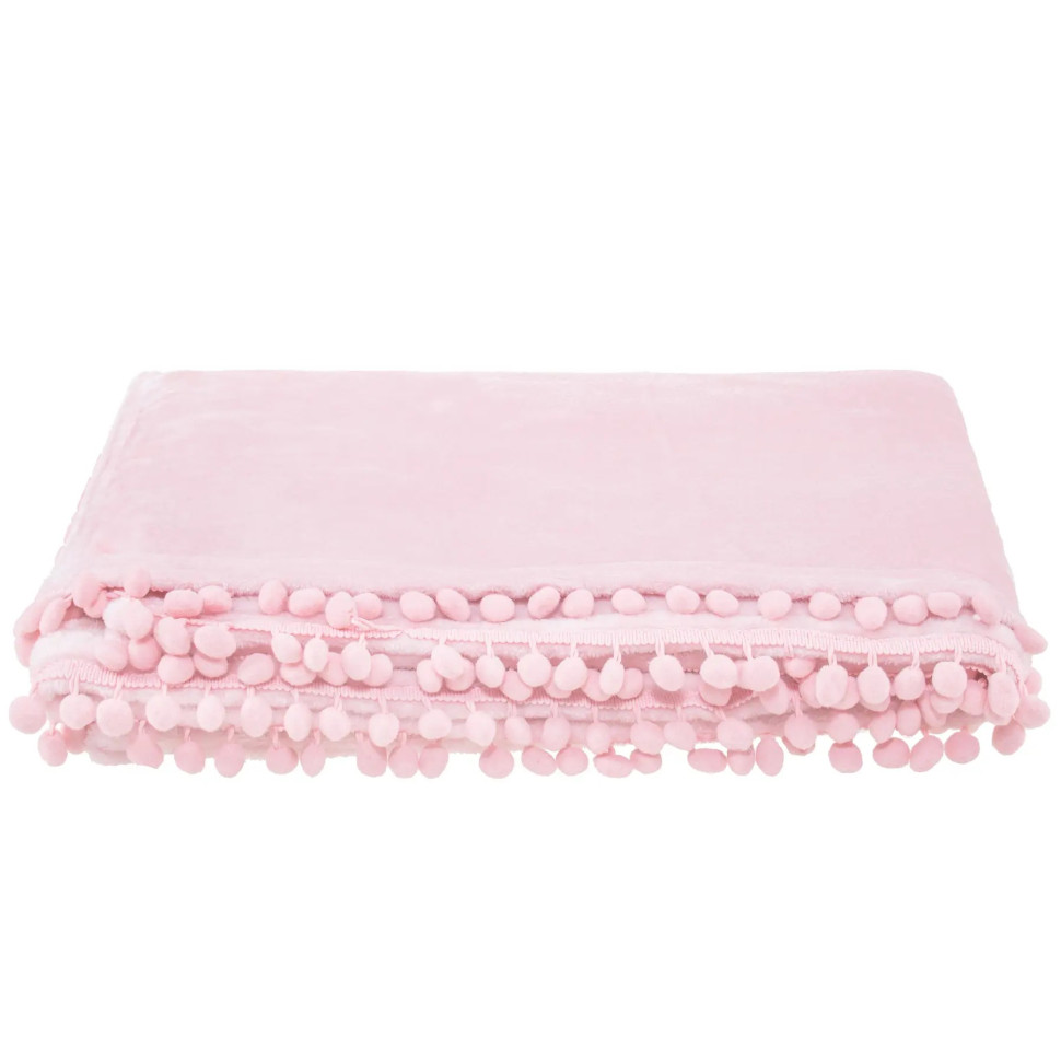 Плед-покрывало Extra Soft Springos HA7087 розовый 200x220 см.