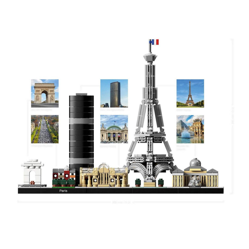 Конструктор LEGO Architecture Париж 21044