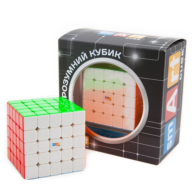 Магнитный кубик 5х5 без наклеек Smart Cube 5x5 Magnetic SC505