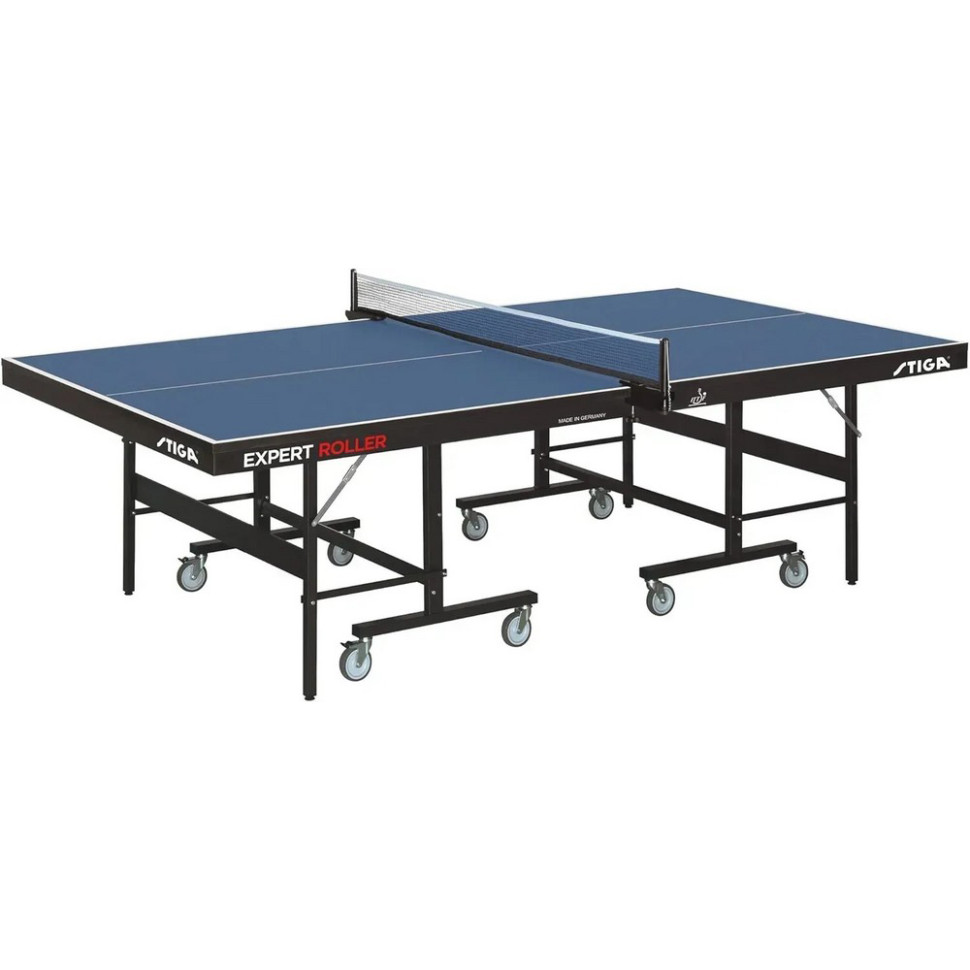 Теннисный стол Expert Roller ITTF Stiga 931477 Blue 274х152,5х76 см