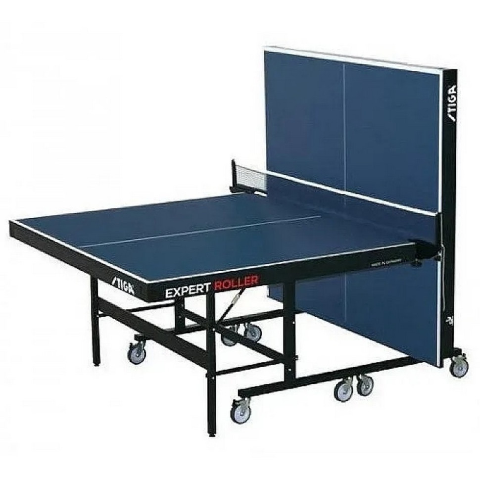 Теннисный стол Expert Roller ITTF Stiga 931477 Blue 274х152,5х76 см
