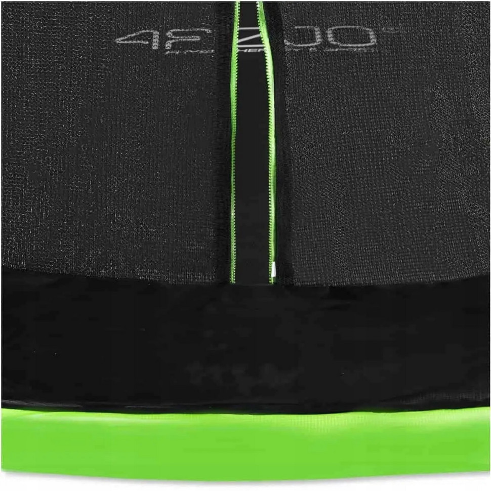 Батут с внутренней сеткой Premium 4FIZJO 4FJ0602, 6FT 183 см, Black/Green
