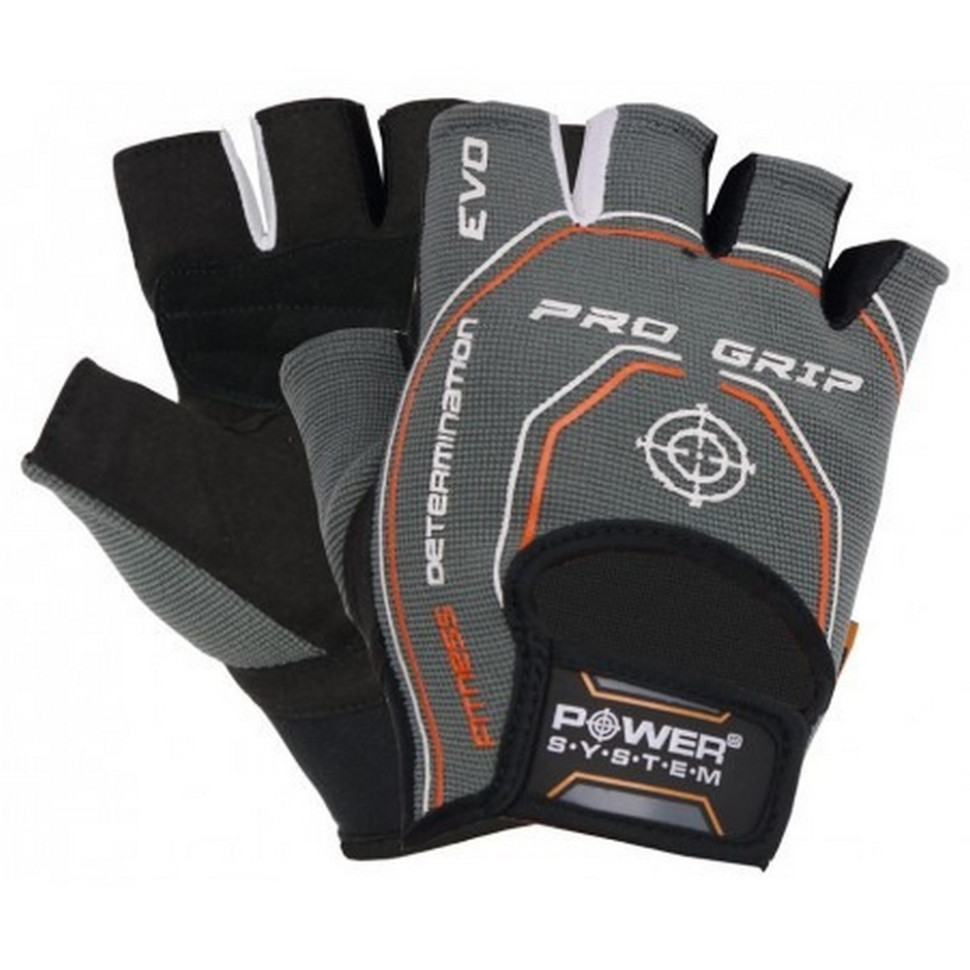 Рукавички для фітнесу Pro Grip Power System PS-2250_S_Grey, S