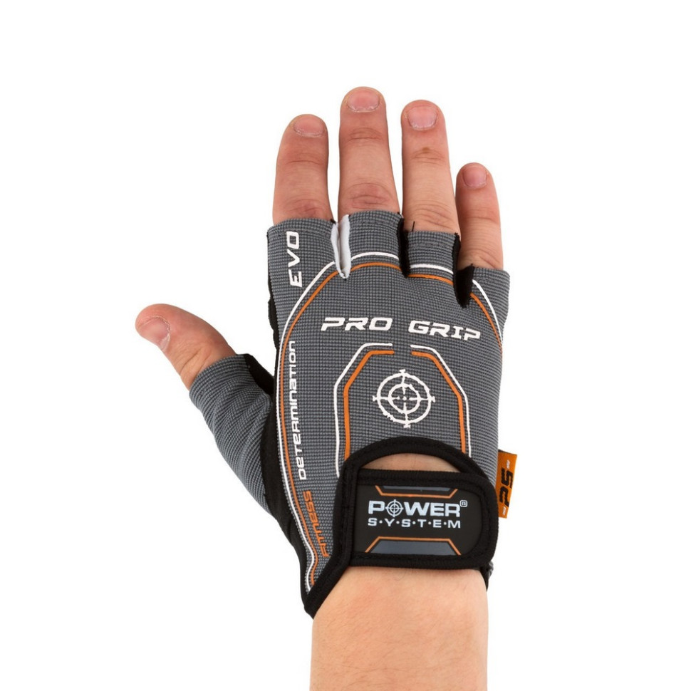 Рукавички для фітнесу Pro Grip Power System PS-2250_S_Grey, S