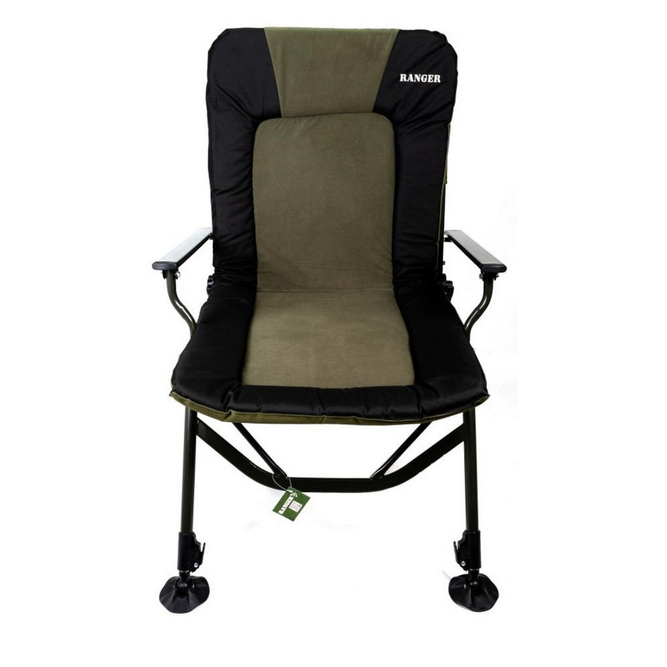 Карповое кресло раскладное Ranger Strong SL-107 зеленое RA 2237