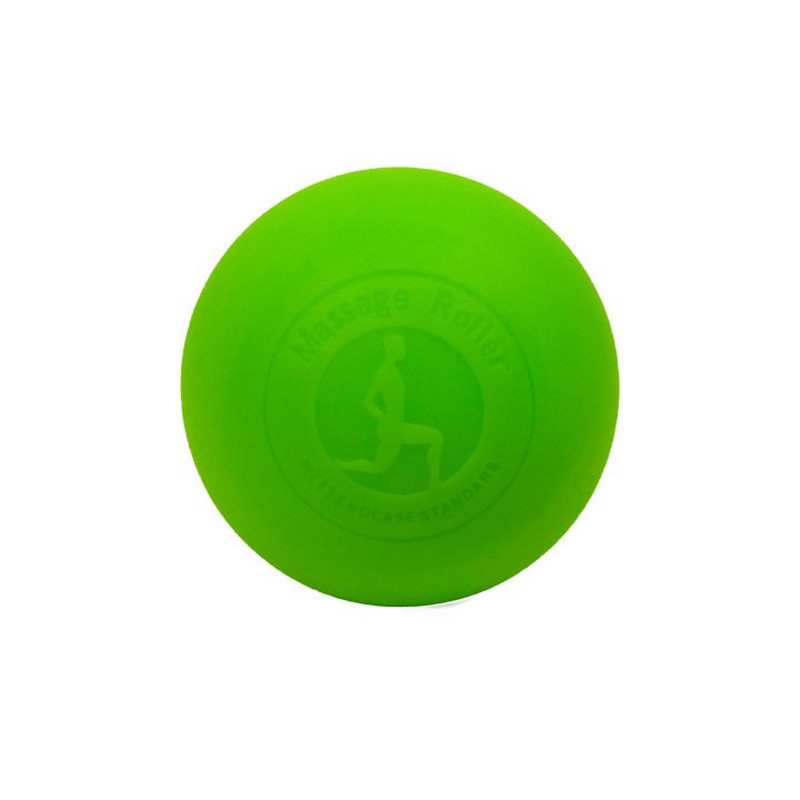 Массажный мячик EasyFit EF-2076-GN, каучук 6.5 см салатовый