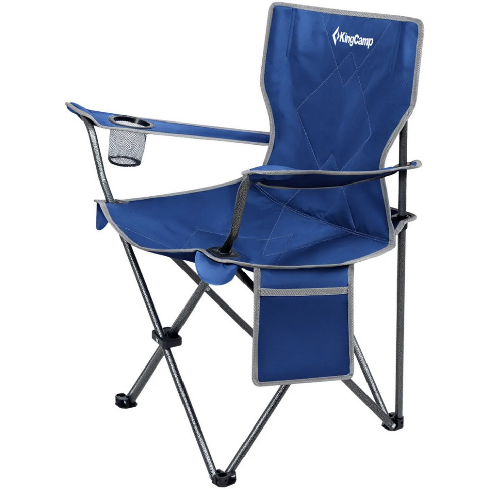 Крісло туристичне Lotus KingCamp KC2216_CYAN, до 120 кг