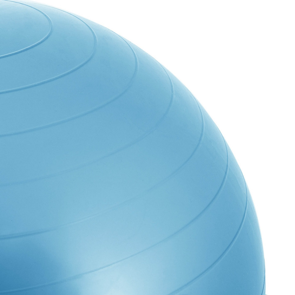 М'яч для фітнесу Anti-Burst Springos FB0006 Sky Blue 55 см