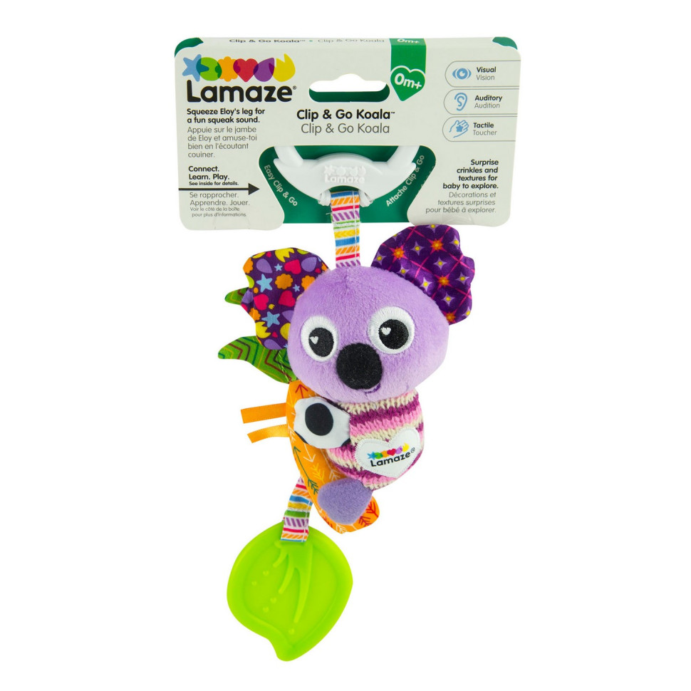 М'яка іграшка-підвіска Коала Lamaze L27529 з прорізувачем 