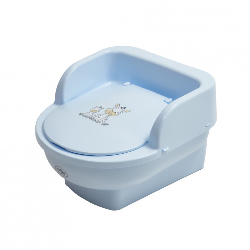 Горшок кресло детский Zebra Maltex 6510_35 blue, светло голубой
